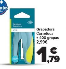 Oferta de Grapadora por 1,79€ en Carrefour