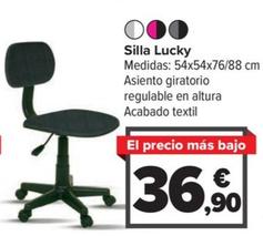 Oferta de Silla lucky por 36,9€ en Carrefour