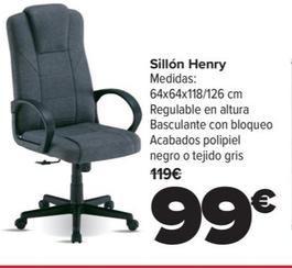 Oferta de Sillon henry por 99€ en Carrefour