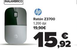 Oferta de Raton Z3700 por 15,92€ en Carrefour