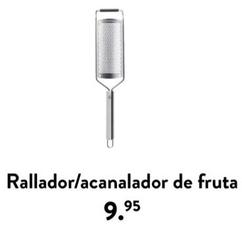 Oferta de Rallador/acanalador De Fruta por 9,95€ en Casa