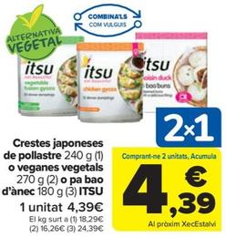 Oferta de ITSU - Gyozas de pollo por 4,39€ en Carrefour
