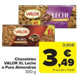 Oferta de Chocolates XL leche por 3,49€ en Carrefour