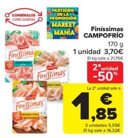 Oferta de Finíssimas por 3,7€ en Carrefour