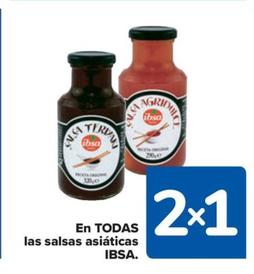Oferta de EN TODAS las salsas asiáticas en Carrefour