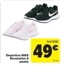 Oferta de Deportivo revolution 6 adulto por 49€ en Carrefour