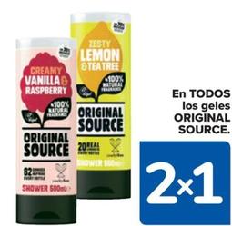 Oferta de Original Source - en todos los geles en Carrefour