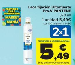 Oferta de Pro-V laca fijacion ultrafuerte por 5,49€ en Carrefour