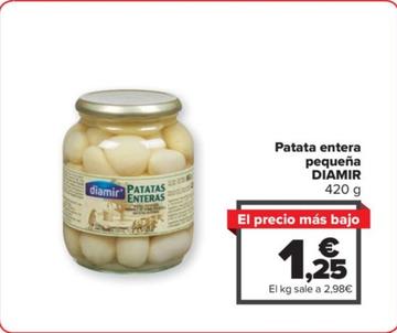 Oferta de Patata entera pequena por 1,25€ en Carrefour