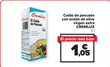 Oferta de Caldo de pescado con aceite de oliva virgen extra por 1,05€ en Carrefour