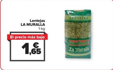 Oferta de La Muralla - Lentejas por 1,65€ en Carrefour