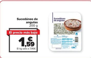 Oferta de Sudecaneo de angulas por 1,59€ en Carrefour