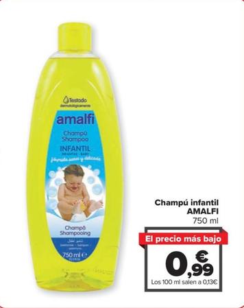 Oferta de Champu Infantil por 0,99€ en Carrefour
