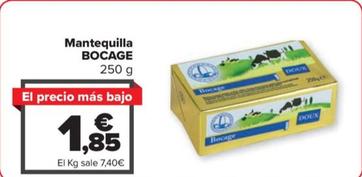 Oferta de Bocage - Mantequilla por 1,85€ en Carrefour