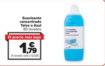 Oferta de Suavizante concentrado talco o azul  por 1,79€ en Carrefour