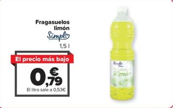 Oferta de Simpl - Fragasuelos Limon por 0,79€ en Carrefour