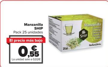 Oferta de Ship - Manzanilla por 0,55€ en Carrefour