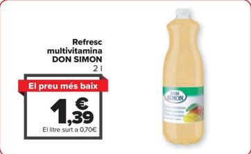 Oferta de Refresc multivitamina por 1,39€ en Carrefour