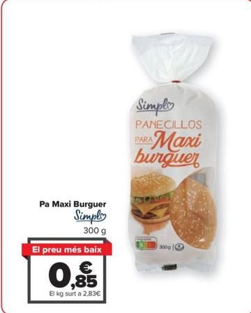 Oferta de Pan por 0,85€ en Carrefour