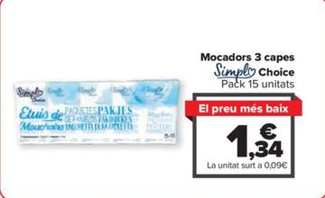 Oferta de Pañuelos de papel por 1,34€ en Carrefour