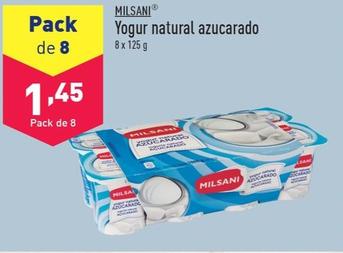 Oferta de Yogur natural azucarado en ALDI