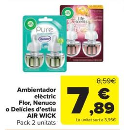 Oferta de Ambientador electric por 7,89€ en Carrefour Market