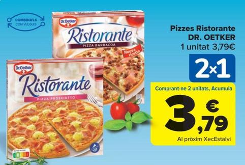Oferta de Pizzes ristorante por 3,79€ en Carrefour Market