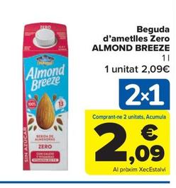 Oferta de Beguda d'ametlles zero por 2,09€ en Carrefour Market