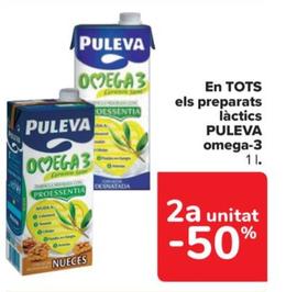 Oferta de En tots els preparats lactics omega 3 en Carrefour Market