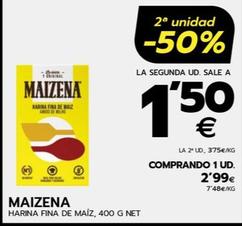 Oferta de Harina fina de maiz por 2,99€ en BM Supermercados
