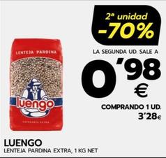 Oferta de Lenteja pardina extra por 3,28€ en BM Supermercados