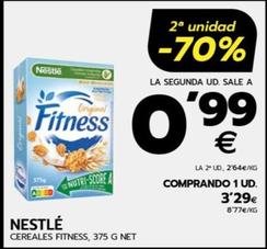 Oferta de Cereales fitness por 0,99€ en BM Supermercados