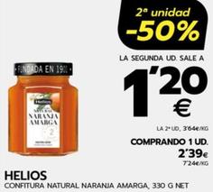 Oferta de Confetura natural naranja amarga por 1,2€ en BM Supermercados