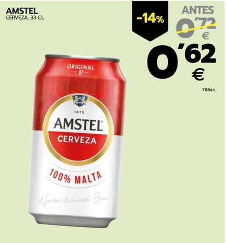 Oferta de Cerveza por 0,62€ en BM Supermercados