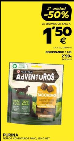 Oferta de Perros Adventuros Pavo por 2,99€ en BM Supermercados
