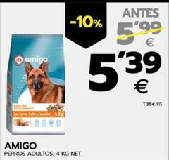 Oferta de Amigo - Perros Adultos por 5,39€ en BM Supermercados