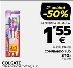 Oferta de Cepillo Dental Zig Zag por 3,1€ en BM Supermercados