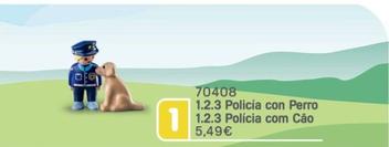 Oferta de Policia Con Perro por 5,49€ en Playmobil