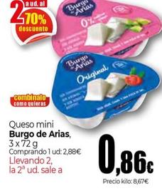 Oferta de Queso mini por 0,86€ en Unide Supermercados