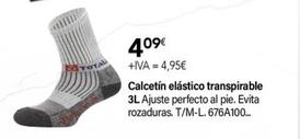 Oferta de Calcetín Elástico Transpirable 3l por 4,09€ en Cadena88