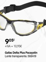 Oferta de Gafas Delta Plus Pacaystin por 9,05€ en Cadena88