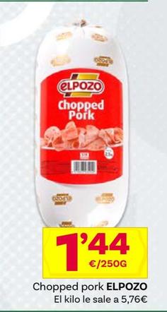 Oferta de Chopped pork por 1,44€ en Supermercados Dani