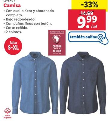 Oferta de Camisa por 9,99€ en Lidl