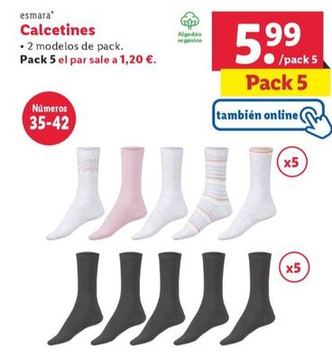 Oferta de Calcetines por 5,99€ en Lidl