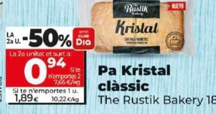 Oferta de Pa kristal clasic por 0,94€ en Dia
