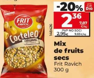 Oferta de Mix de fruits Secs por 2,95€ en Dia