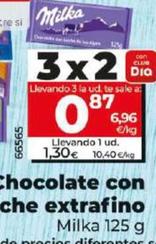 Oferta de Chocolate con che extrafino por 0,87€ en Dia