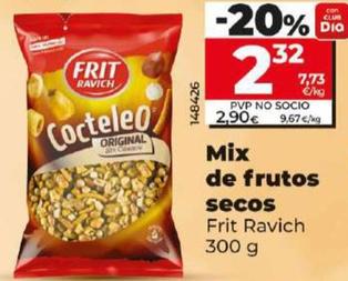 Oferta de Mix de frutos secos por 2,32€ en Dia