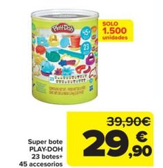 Oferta de Super bote por 29,9€ en Carrefour