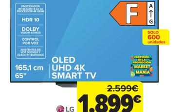 Oferta de TV OLED65B36LA por 1899€ en Carrefour